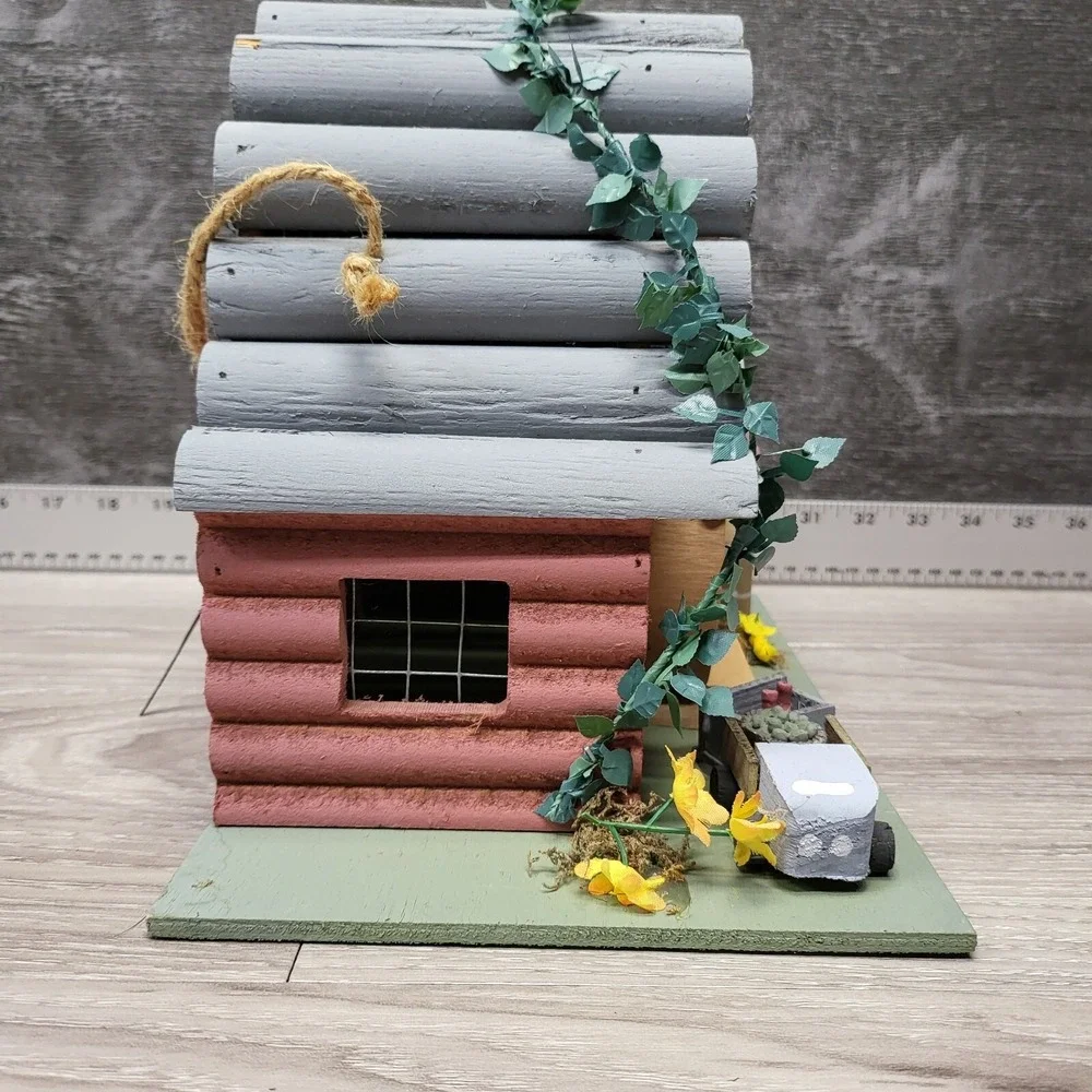 Vineyard Vintage Winery Birdhouse‎ 10.75x6.75x8.5
